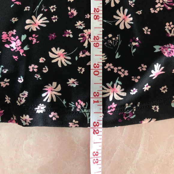 BCBGeneration Long Sleeve A Line Dress pink Black - Picture 5 of 6